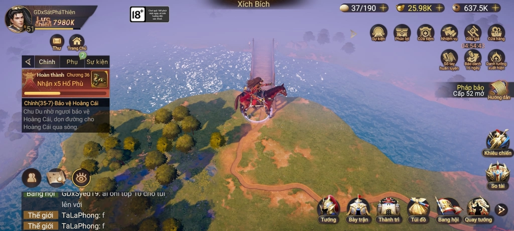 『HƯỚNG DẪN』Cái Thế Tranh Hùng: Vị Trí Đào Kho Báu Từ Chương 26 - 35