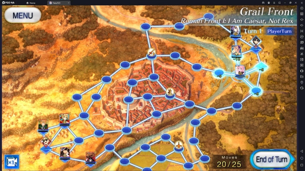 Fate/ Grand Order Grail Front Gamemode Guide