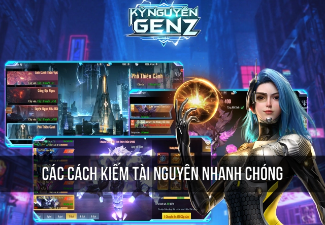 『HƯỚNG DẪN』Kỷ Nguyên Genz - Cách Kiếm Tài Nguyên Nhanh