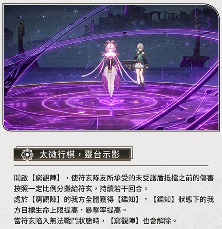 【攻略】《崩壞：星穹鐵道》 「符玄」角色玩法、機制|遺物、光錐選擇
