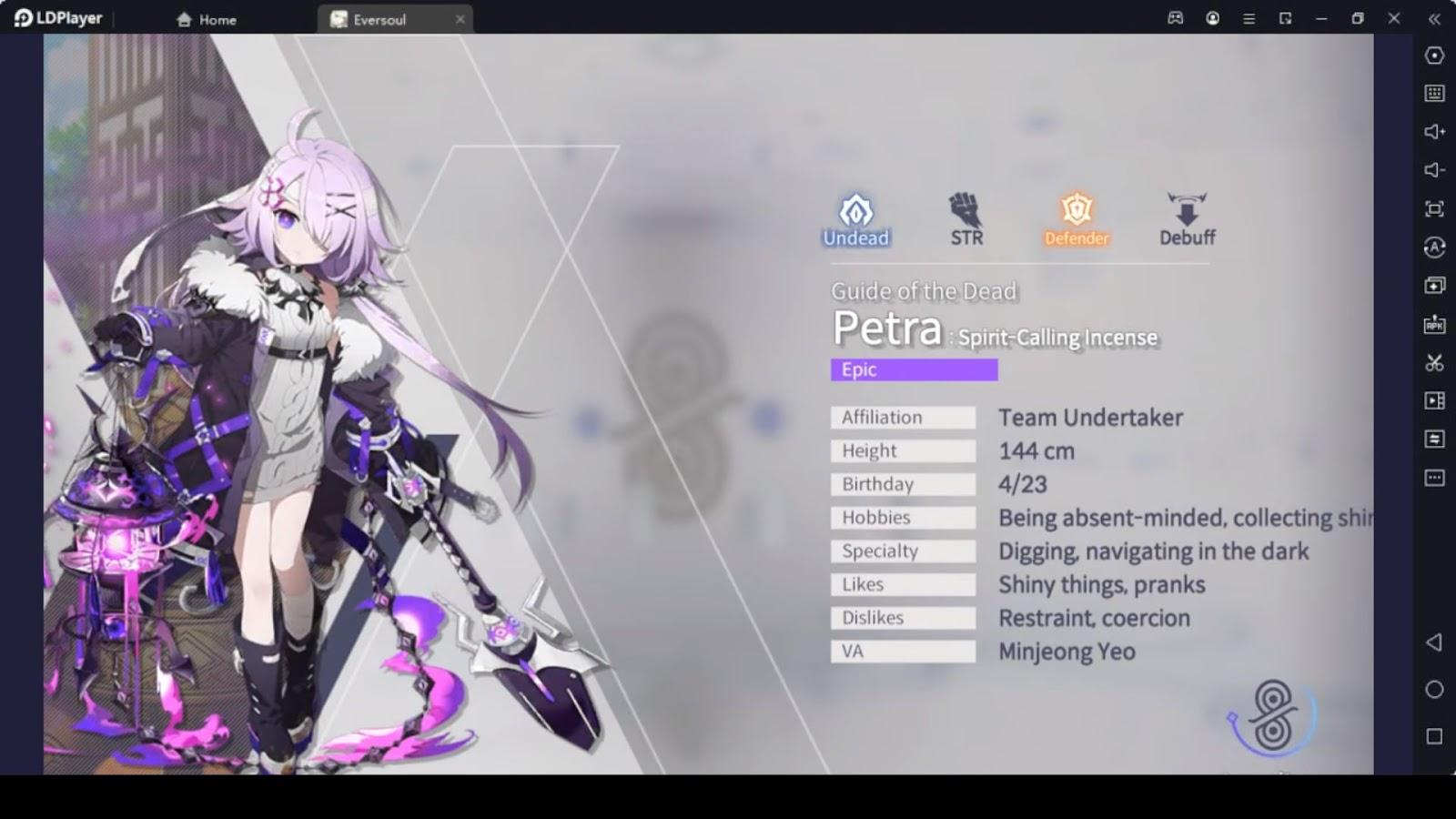 Eversoul Petra – Introduction