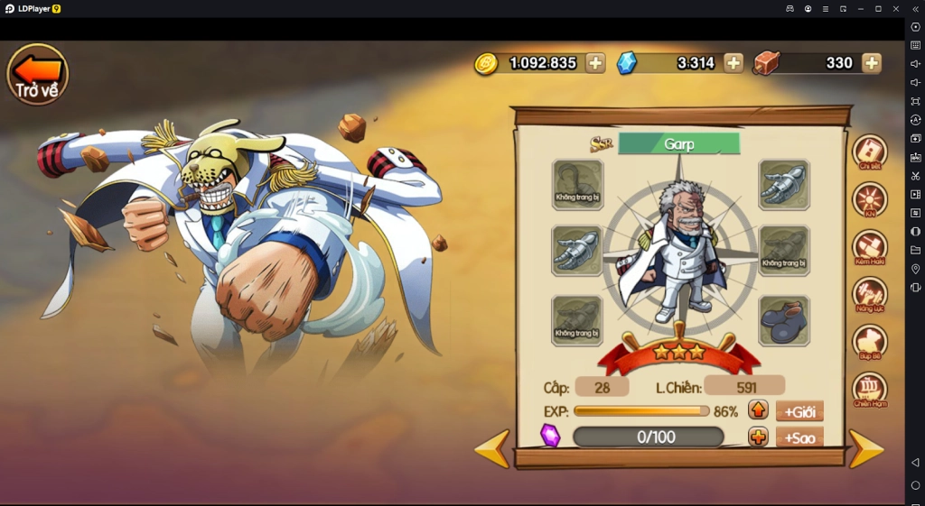 『HƯỚNG DẪN』OP Đại Chiến: Top Nhân Vật Mạnh Giai Đoạn Đầu & cách tải game trên PC