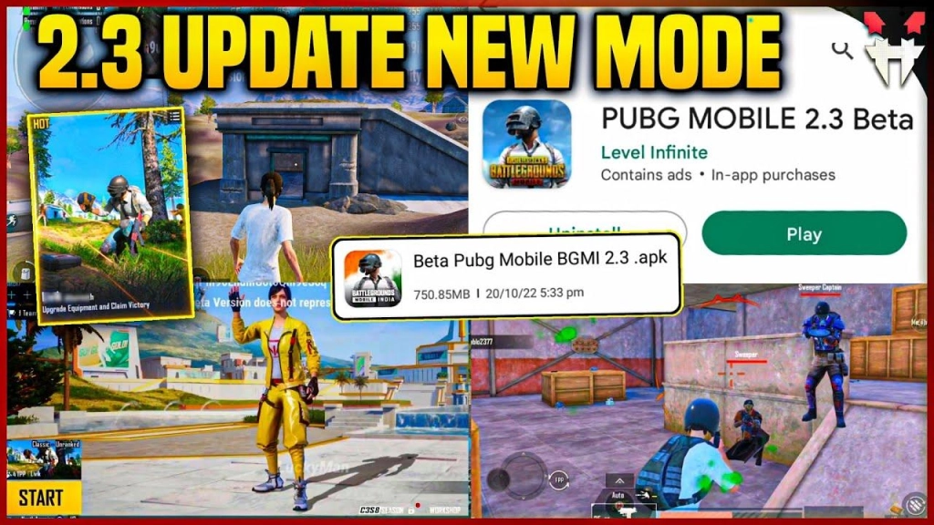 Fonctionnalités attendues de la mise à jour PUBG Mobile 2.3, taille, lien de téléchargement bêta, etc.