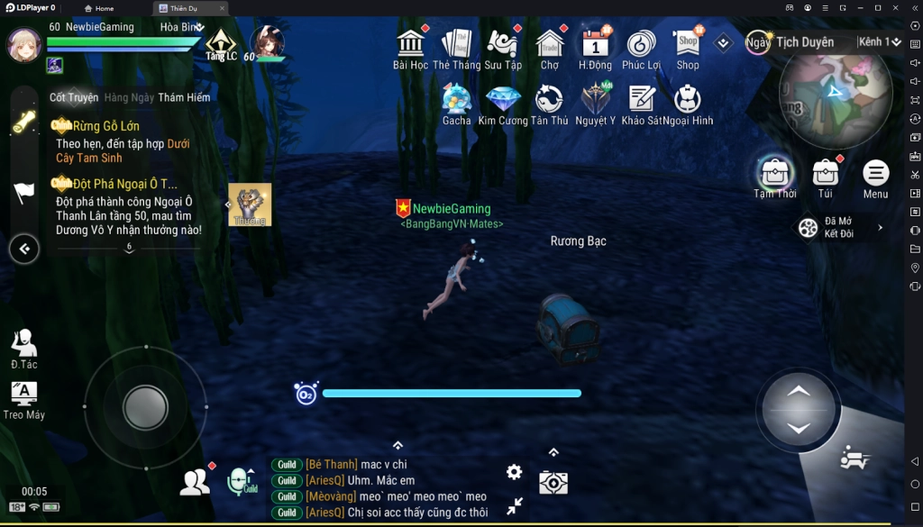 『HƯỚNG DẪN』Revelation - Thiên Dụ VNG: Vị Trí Rương Báu & Ngọc Trai Biển Tịch Duyên Phần 1.