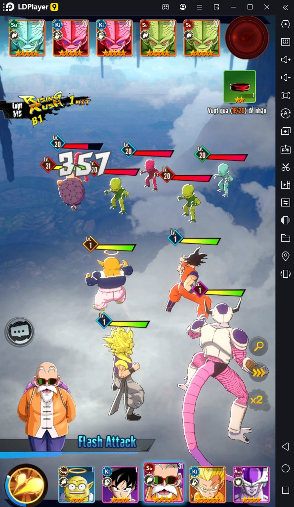 『HƯỚNG DẪN』Siêu Chiến Binh - Top Nhân Vật Quốc Dân (Str - Ki - Ski)&nbsp; & cách tải game trên PC