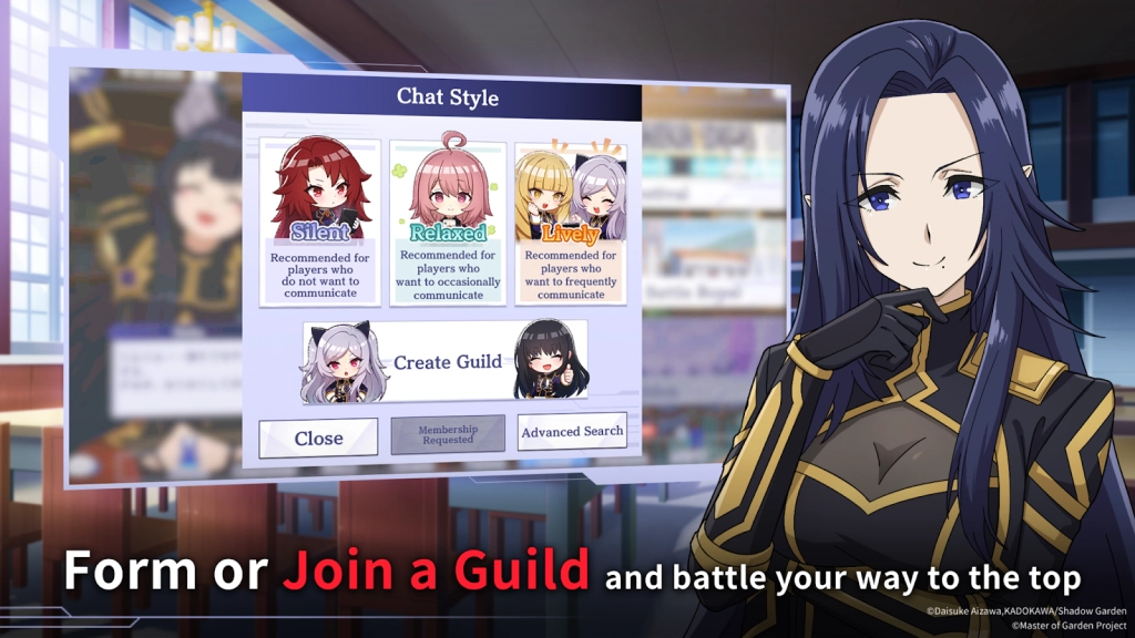 Viva o popular anime em: The Eminence In Shadows RPG que lança agora!