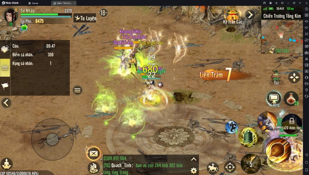 『HƯỚNG DẪN』Kiếm Thế Origin: Hướng Dẫn Build Sơ Lược Thiên Vương - Nâng Cấp Tiềm Năng Và Kỹ Năng