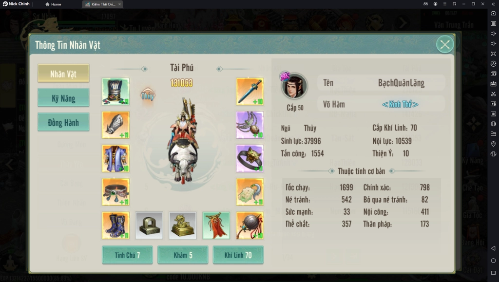 『HƯỚNG DẪN』Kiếm Thế Origin: Hướng Dẫn Build Sơ Lược Thúy Yên - Tiềm Năng và Kỹ Năng Chuẩn