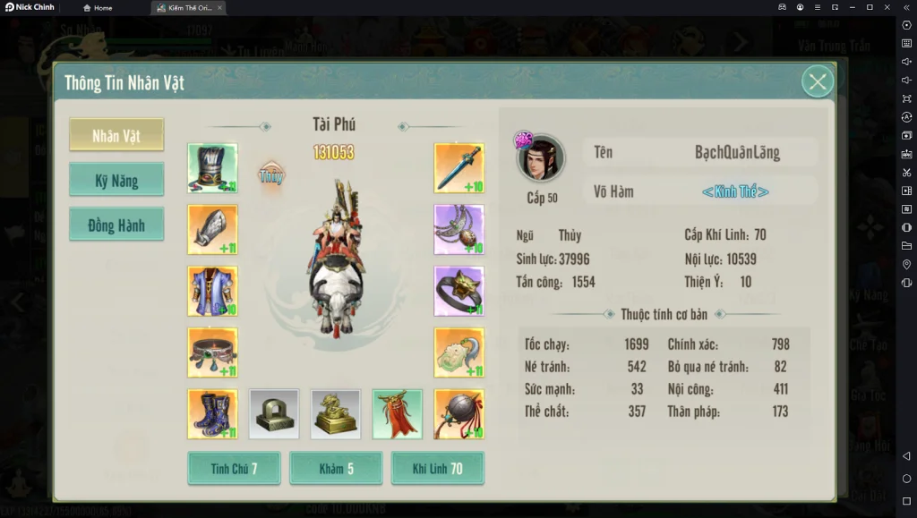 『HƯỚNG DẪN』Kiếm Thế Origin: Hướng Dẫn Build Sơ Lược Thúy Yên - Tiềm Năng và Kỹ Năng Chuẩn