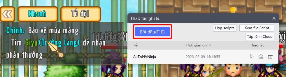『HƯỚNG DẪN』Ninja huyền thoại - Origin hướng dẫn auto nhiệm vụ