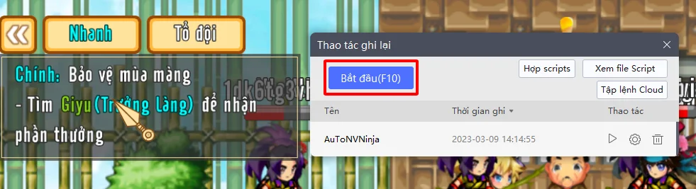 『HƯỚNG DẪN』Ninja huyền thoại - Origin hướng dẫn auto nhiệm vụ