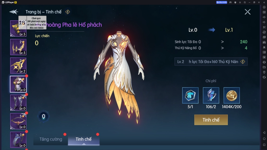 『HƯỚNG DẪN』Chronicle of Infinity hướng dẫn tân thủ tăng cấp và phát triển nhanh