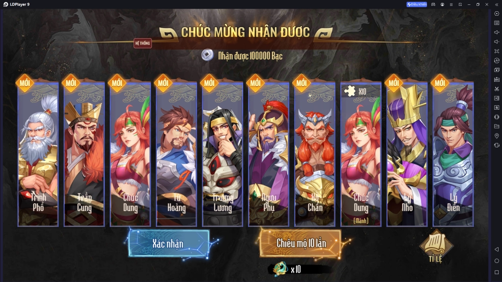 『HƯỚNG DẪN』Reroll Tam Quốc Chí Tôn tự động, nhanh và chuẩn nhiều tài khoản
