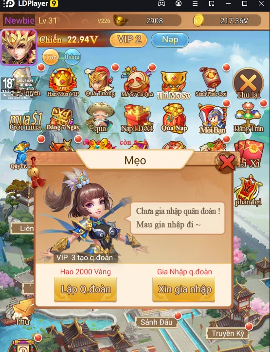 『HƯỚNG DẪN』Cực Loạn 3Q: Hướng Dẫn Tân Thủ & cách tải game trên PC