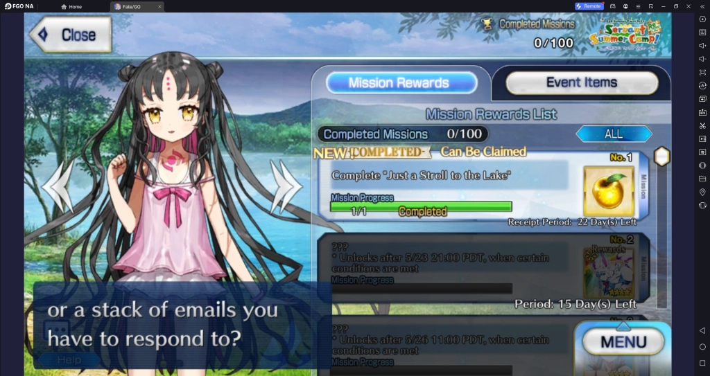 Fate/Grand Order Servants Summer Camp Rerun Event Guide