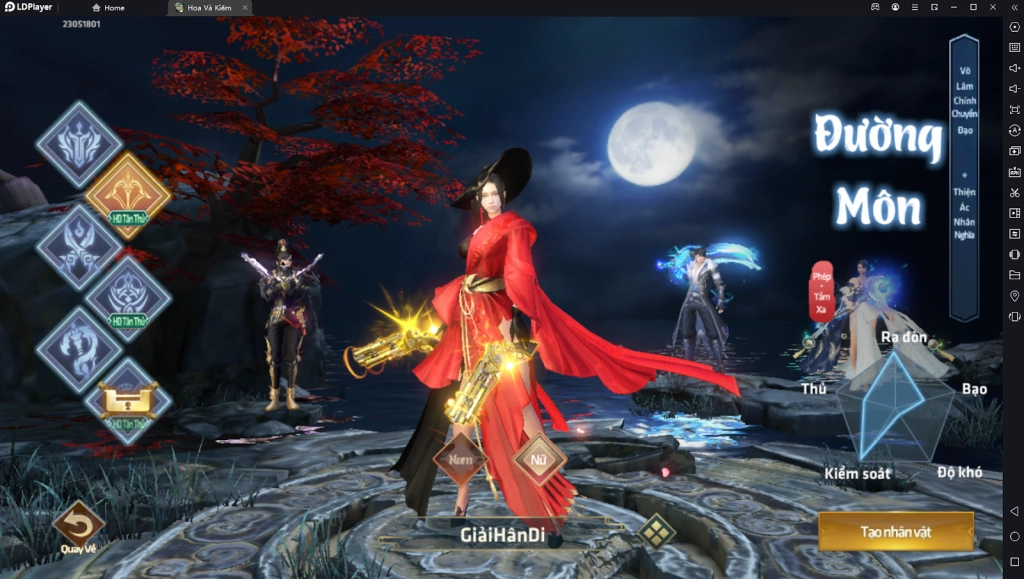 『HƯỚNG DẪN』HOA VÀ KIẾM - HỆ THỐNG PHE PHÁI