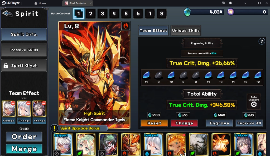 Pixel Fantasia แนะนำตัวที่ควรหา & เทคนิค Reroll หาตัวละครเร็วขึ้น 4 เท่า บน LDPlayer9