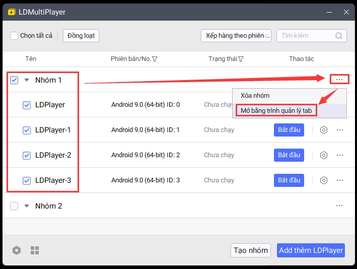 『Tính năng mới』Phiên bản mới LDPlayer 9 [V9.0.51]: Trình quản lý tab (Window Manager) & Hướng dẫn sử dụng