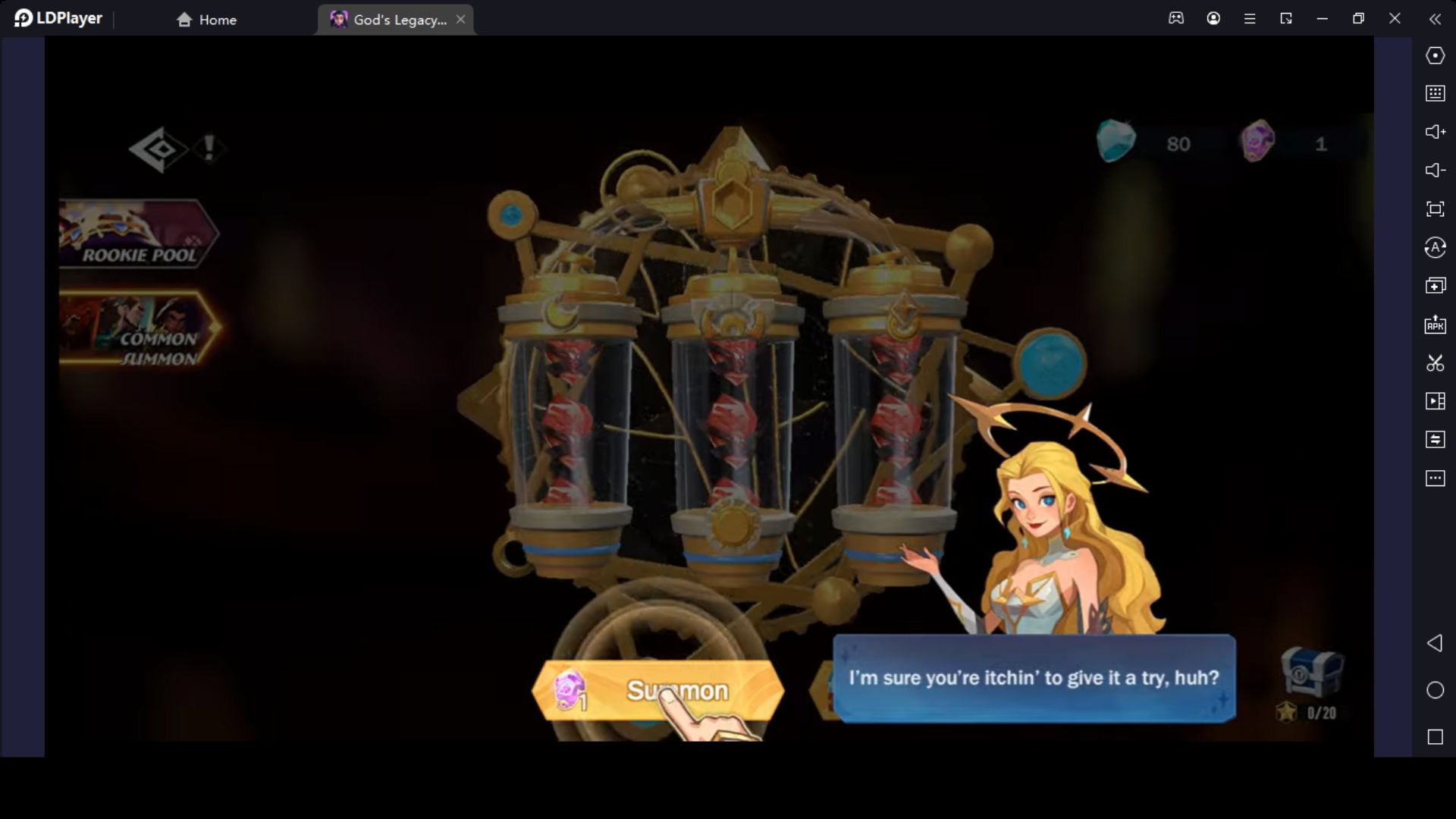 Summon Heroes For Your God's Legacy: Alchemist Gameplay