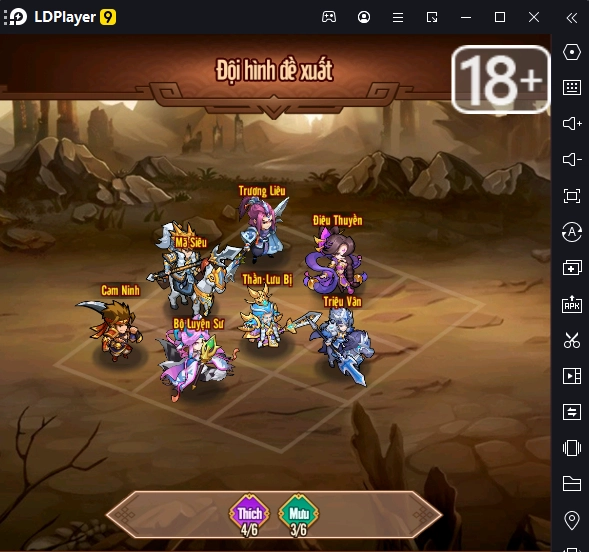 『HƯỚNG DẪN』Tam Quốc Chess: 4 Đội Hình Quốc Dân Giai Đoạn Đầu Game