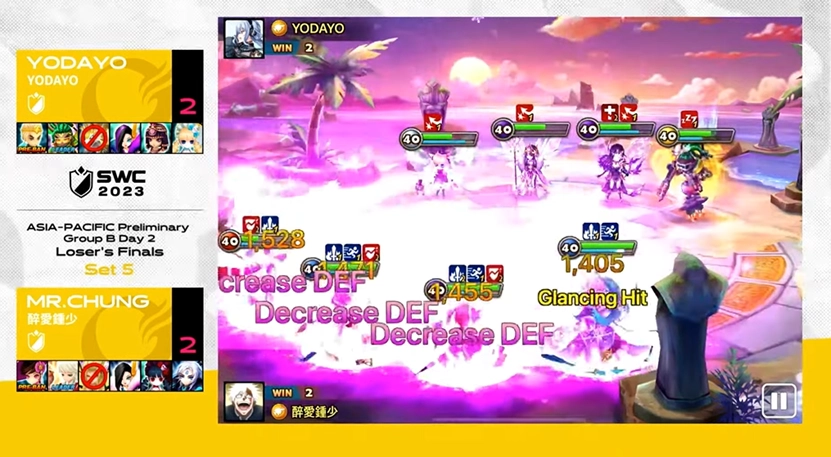 《魔靈召喚》SWC2023亞洲區B組預賽由「MEOWMEOW」與「YODAYO」晉級