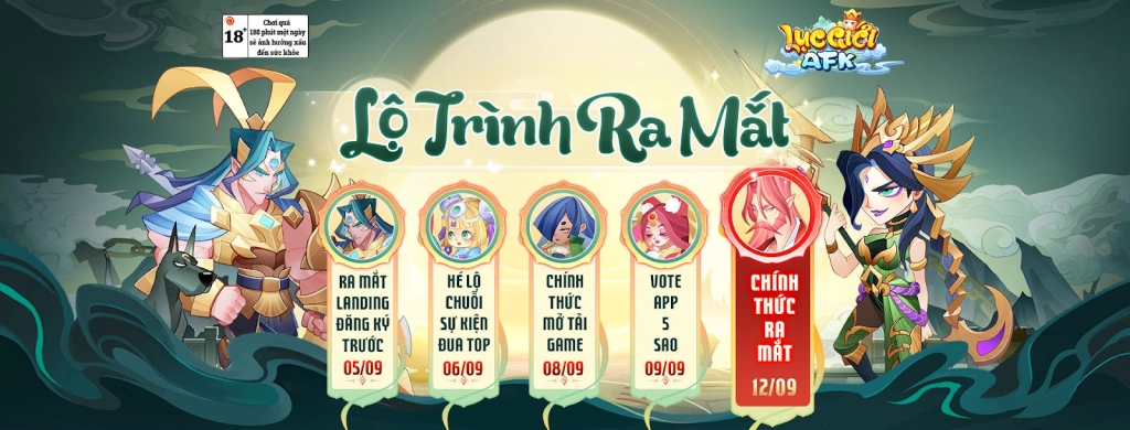 『HƯỚNG DẪN』Lục Giới AFK: Top 9 Nhân Vật Mạnh Đầu Game Nên Dùng