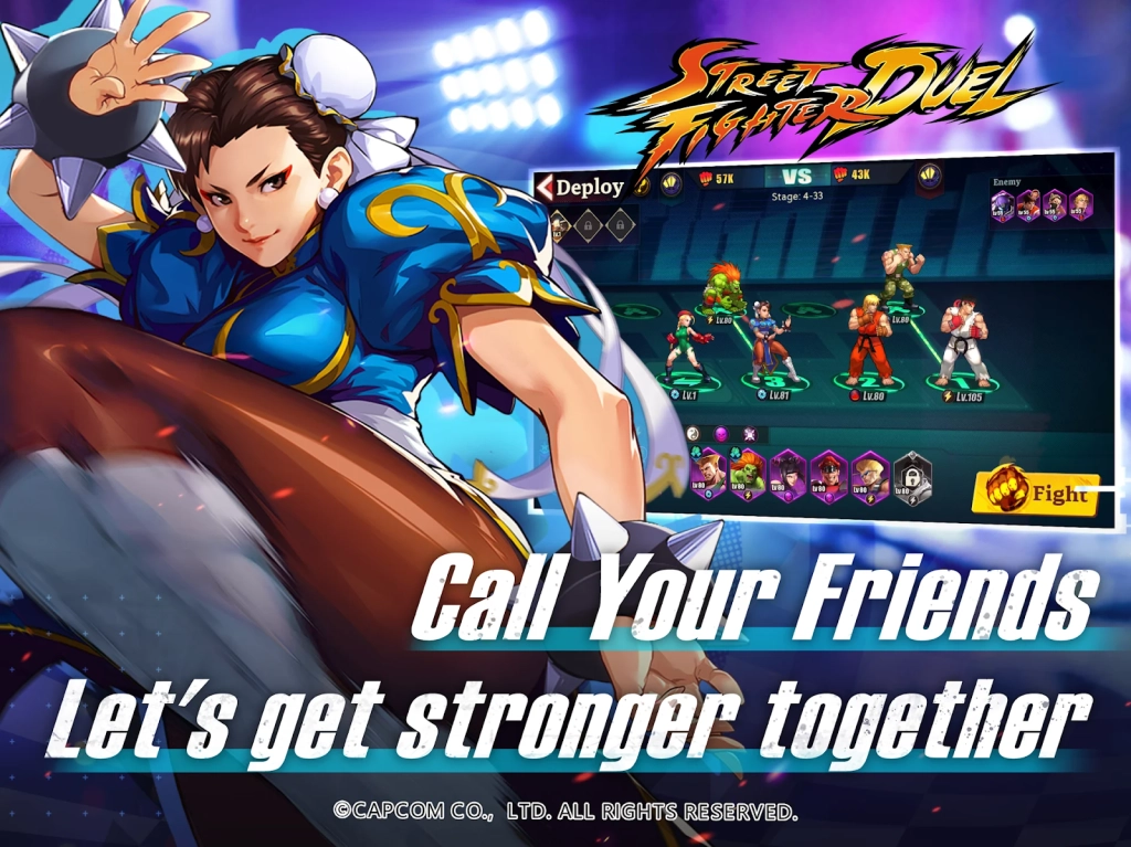 Entre na briga com STREET FIGHTER DUEL e como jogar diretamente do seu PC!