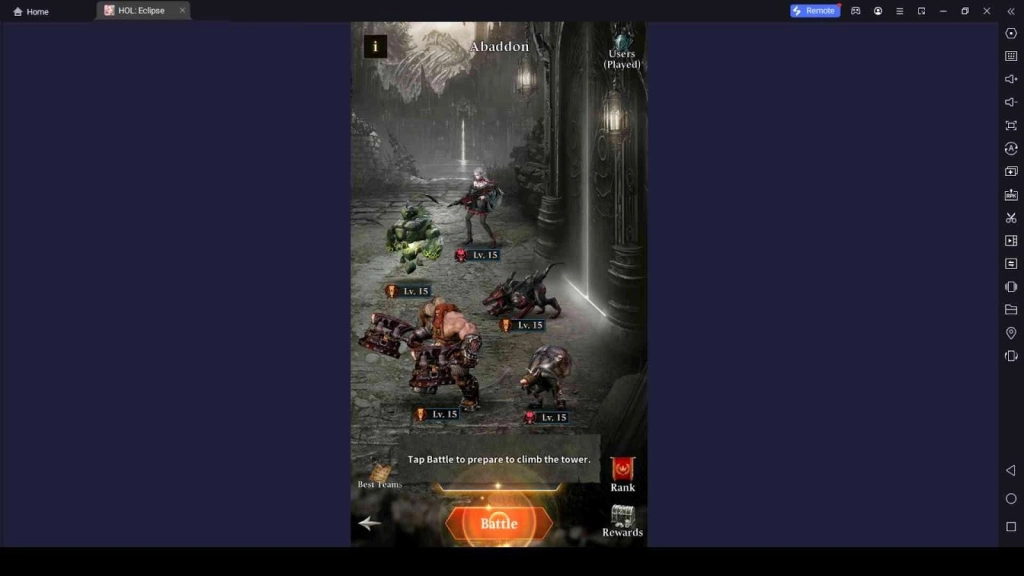 Abaddon in HEIR OF LIGHT Eclipse Abaddon in HEIR OF LIGHT Eclipse