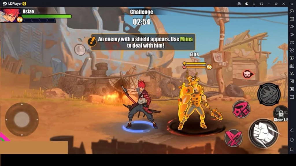 Batailles épiques avec des ennemis