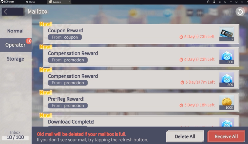 Eversoul (Global) แจก Giftcode โค้ดใหม่!! พร้อมวิธีกรอก บน LDPlayer9
