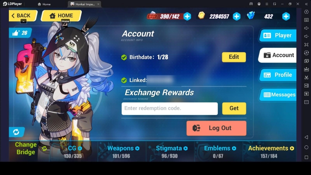 Redeeming Steps of Honkai Impact 3rd Codes
