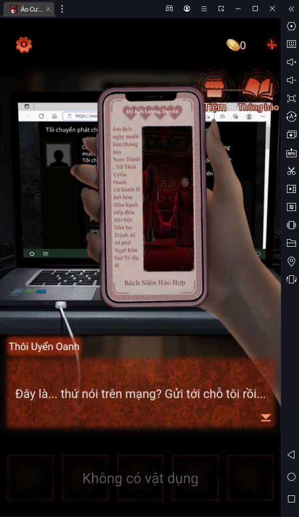 『HƯỚNG DẪN』Áo Cưới Giấy 4 Dây Tơ Hồng: Hướng dẫn vượt Chương 1 & cách tải game trên PC