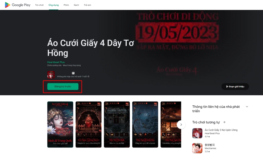 『GAME MỚI』Áo Cưới Giấy 4: Dây Tơ Hồng chính thức ra mắt trên di động ngày 19/05 với câu chuyện hoàn toàn mới