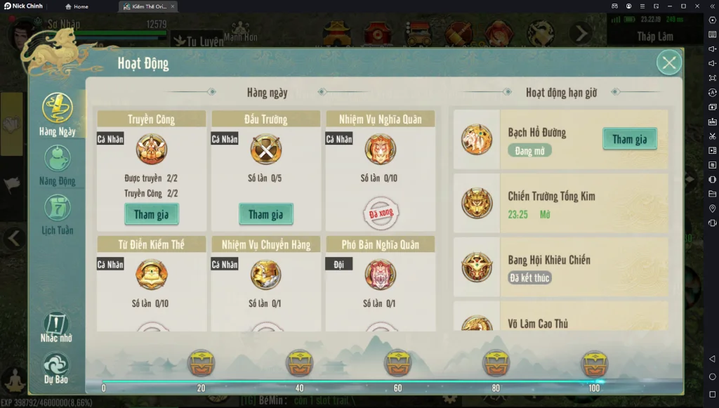 『HƯỚNG DẪN』Kiếm Thế Origin: Hướng Dẫn Tăng Cấp Nhanh Và Mẹo Tu Luyện EXP Cần Biết