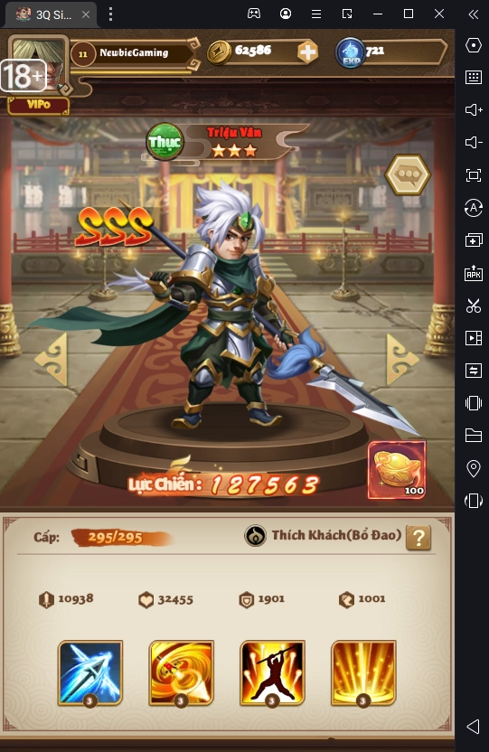 『HƯỚNG DẪN』3Q Siêu Lầy: Top 6 Tướng Chủ Lực Nên All In Đầu Game