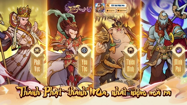 『HƯỚNG DẪN』Tây Du Phục Ma - Top các Tướng "Quốc dân" dành cho Tân thủ & cách tải game trên PC