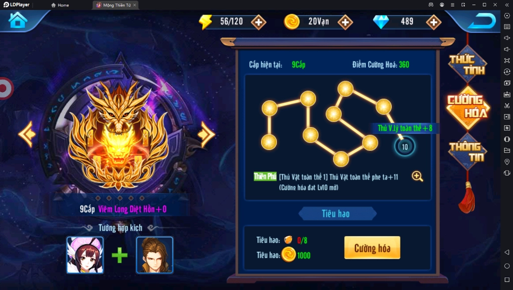 『HƯỚNG DẪN』Mộng Thiên Tử: Hướng Dẫn Tân Thủ Cách Chơi Chuẩn