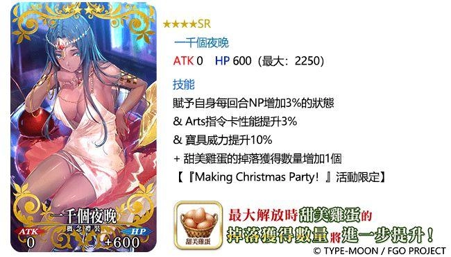 《Fate/Grand Order》繁中版舉辦「Making Christmas Party！」