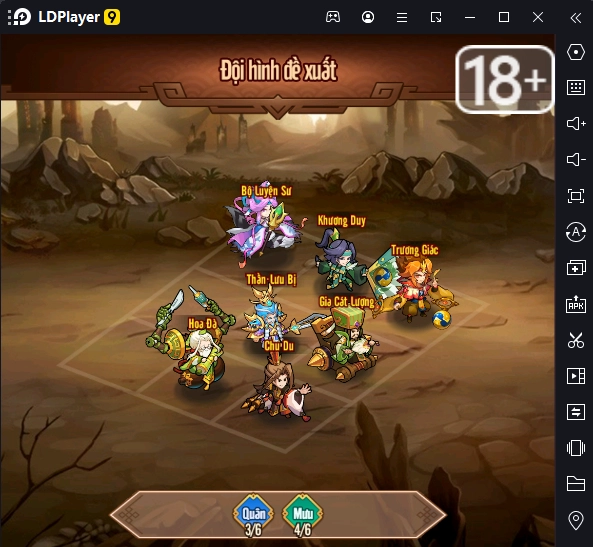 『HƯỚNG DẪN』Tam Quốc Chess: 4 Đội Hình Quốc Dân Giai Đoạn Đầu Game