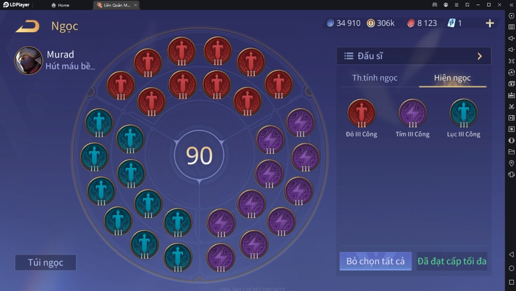 『HƯỚNG DẪN』LIÊN QUÂN MOBILE - XÂY DỰNG BẢNG NGỌC ĐA DỤNG