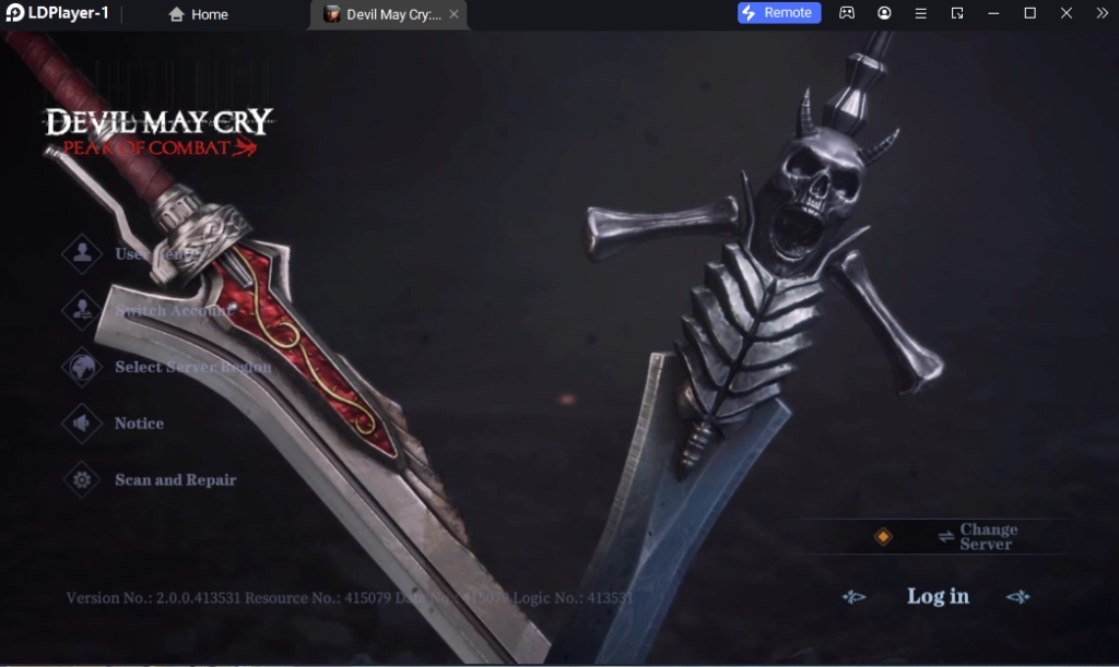 Devil May Cry M : Peak of Combat (Global) เปิดให้เล่นสโตร์ไทยแล้ววันนี้!! บน LDPlayer9