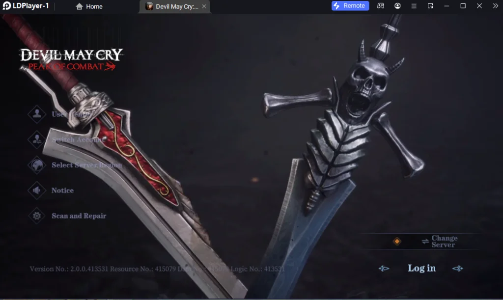 Devil May Cry M : Peak of Combat (Global) เปิดให้เล่นสโตร์ไทยแล้ววันนี้!! บน LDPlayer9