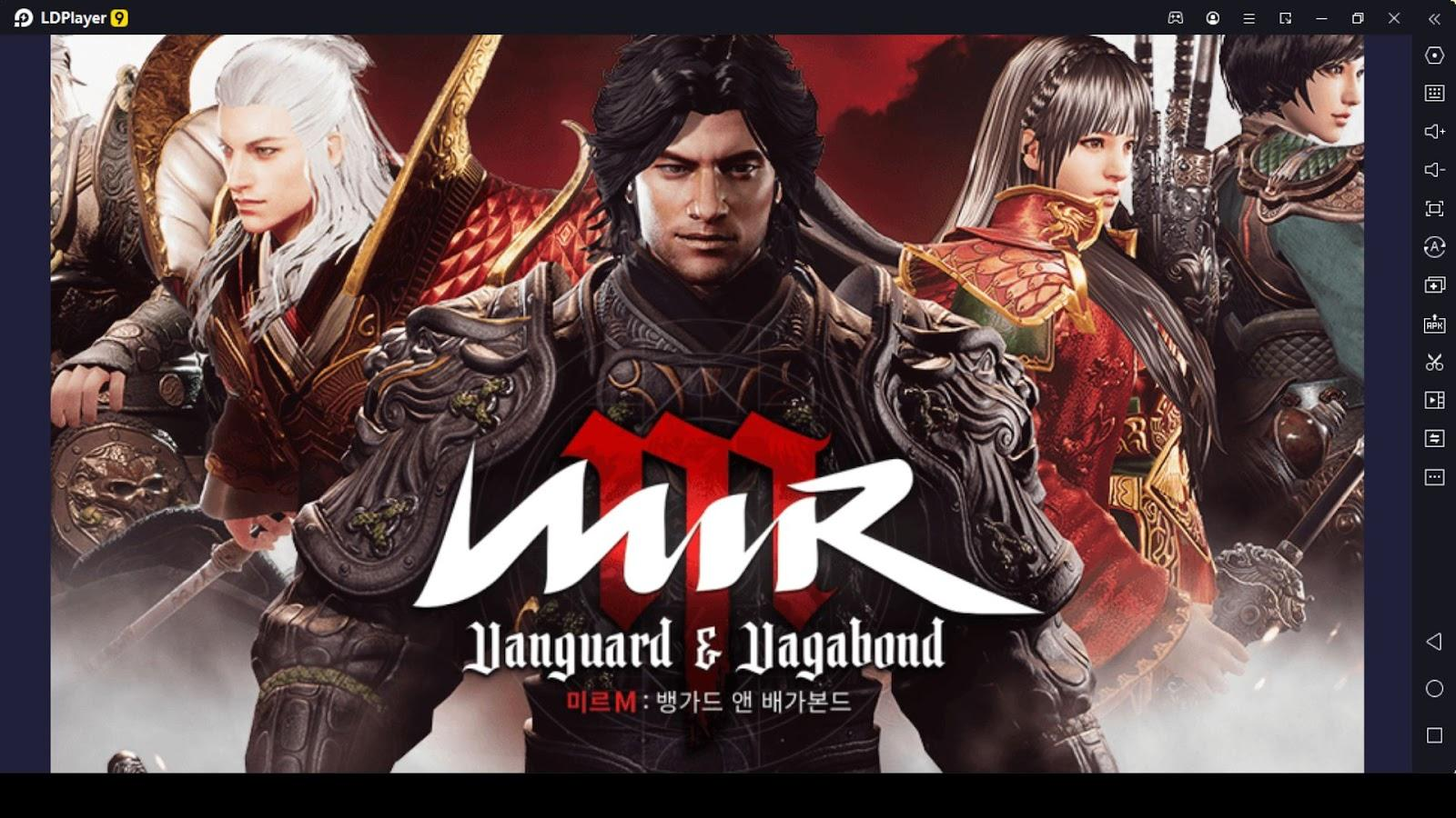 MIR M Vanguard and Vagabond Characters Guide