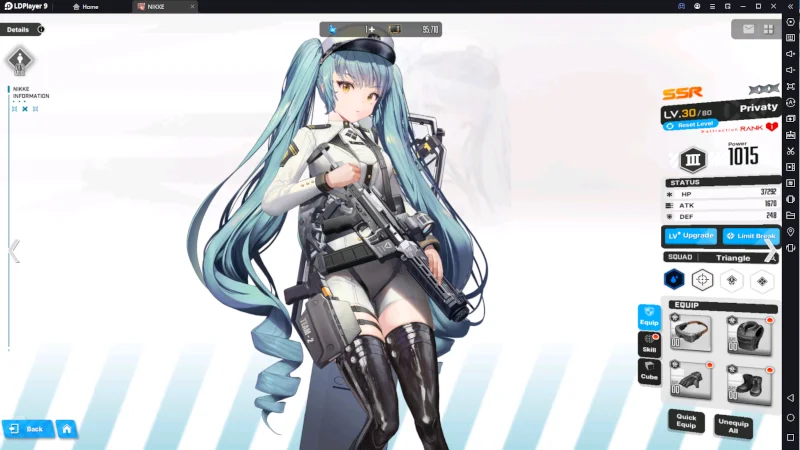 Personnages et guide de combat