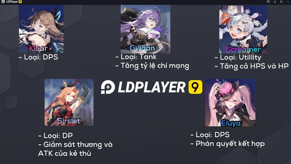 『HƯỚNG DẪN』Higan Eruthyll: Danh sách cấp bậc 17 nhân vật