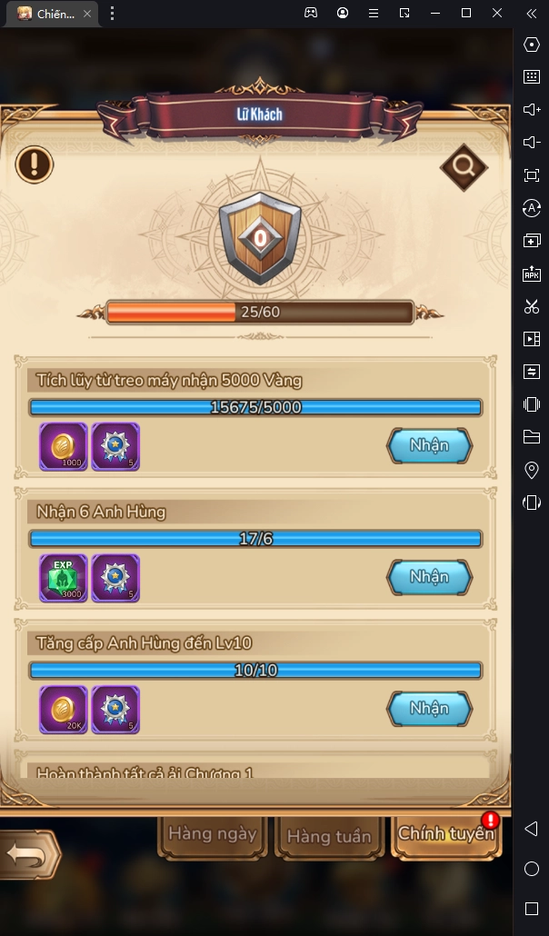 『HƯỚNG DẪN』Kiếm tài nguyên nhanh chóng - Chiến Thần AFK