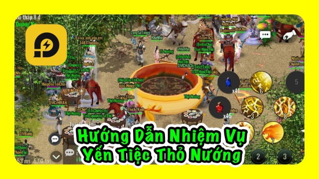 Kiếm Hiệp Tình 2 Mobile: Hướng Dẫn Tham Gia Yến Tiệc Thỏ Nướng Nhanh