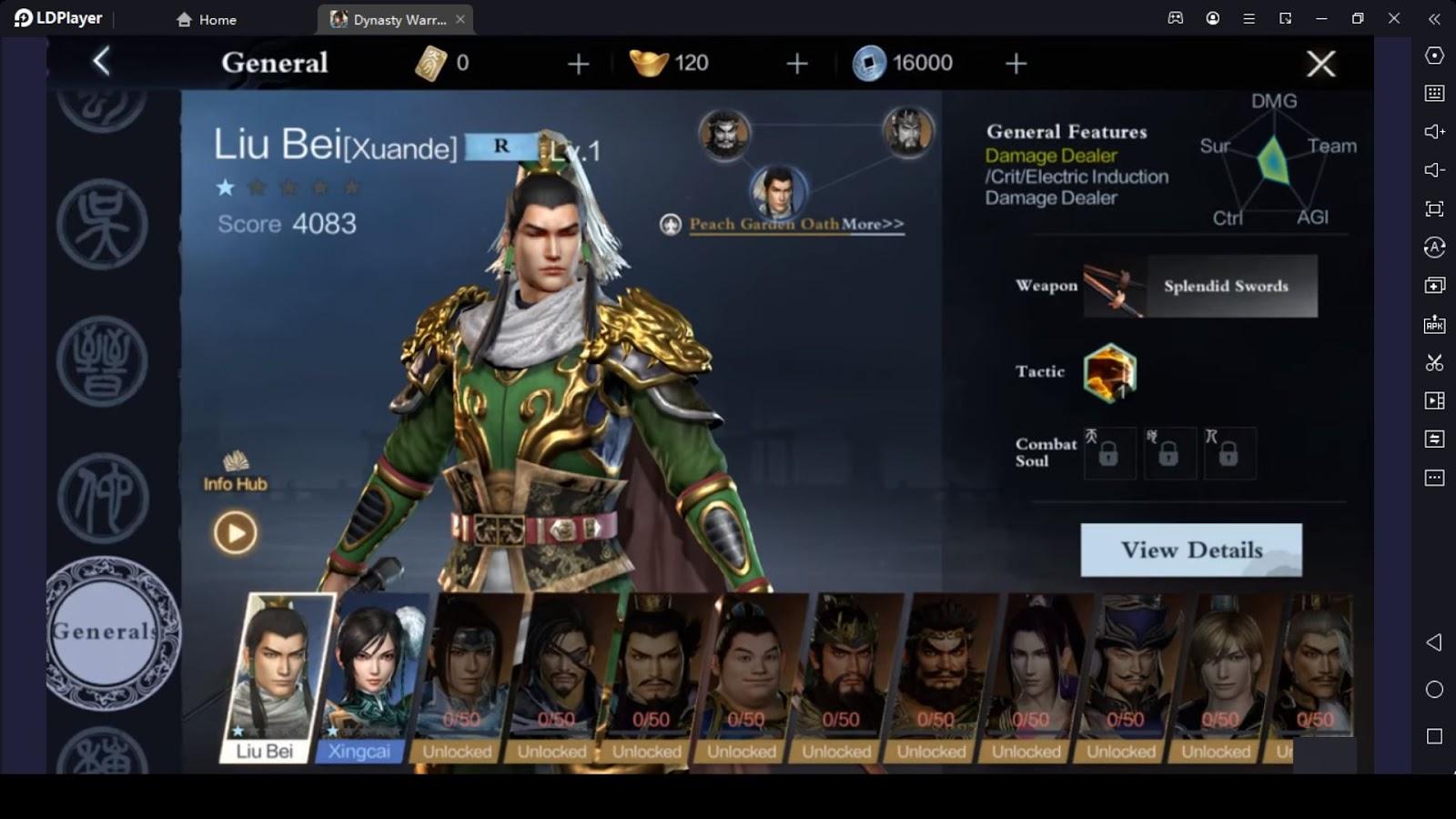 Focus on Top Tier Ranks in Dynasty Warriors: Overlords All Characters