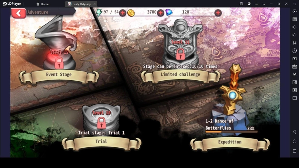Lusty Odyssey Adventure