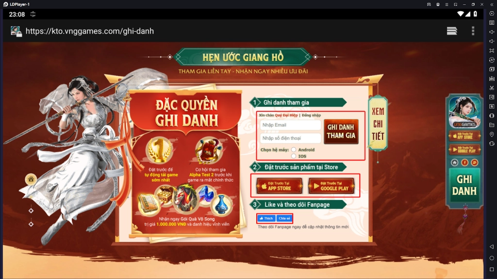『GIỚI THIỆU』Đăng ký Alpha Test đợt 2 huyền thoại Kiếm Thế Origin